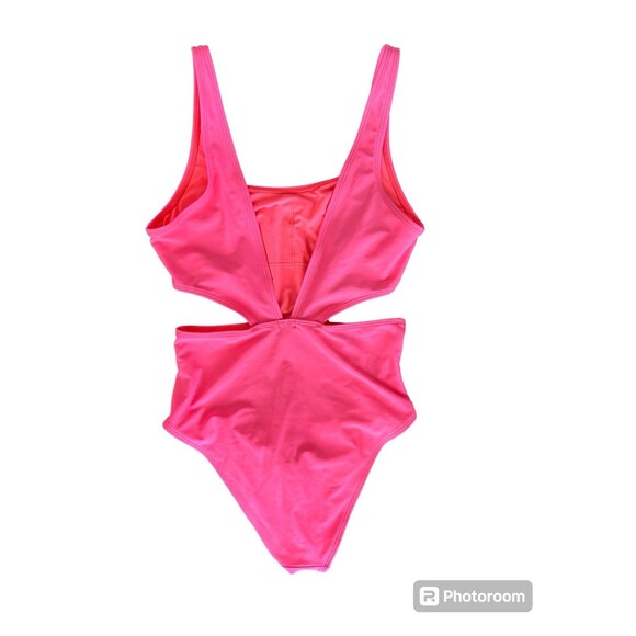 Aerie Pink One Piece Swimsuit - Picture 3 of 11